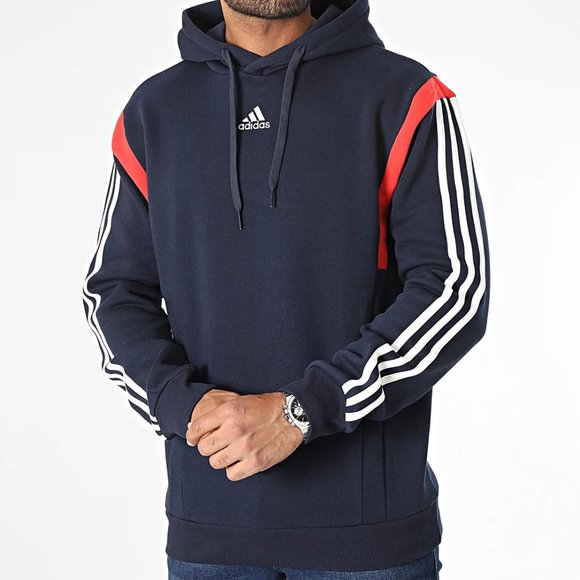 Adidas Hoodie Colorblock Sweatshirt Multi Sport IP2250 - Picture 6 of 6